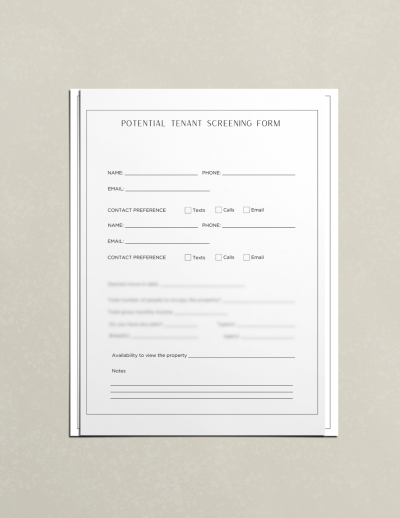 Rental Property Forms - Image 4