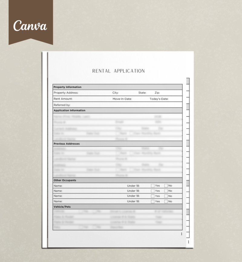 Rental Property Forms - Image 2