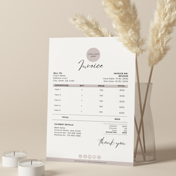 Invoice Template Bundle - Image 4