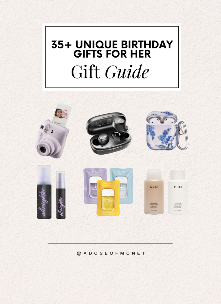 35+ Unique Birthday Gifts For Her That She’ll Obsess Over